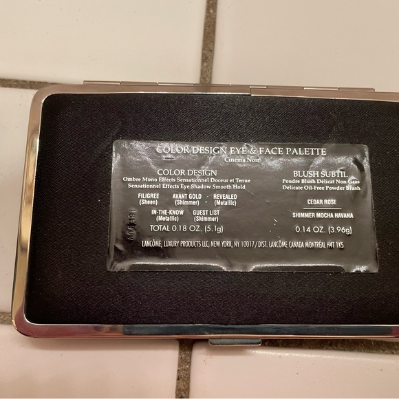 LANCÔME 2 Limited Edition Makeup Palettes NEW NEVER USED. (#5) - Picture 7 of 7